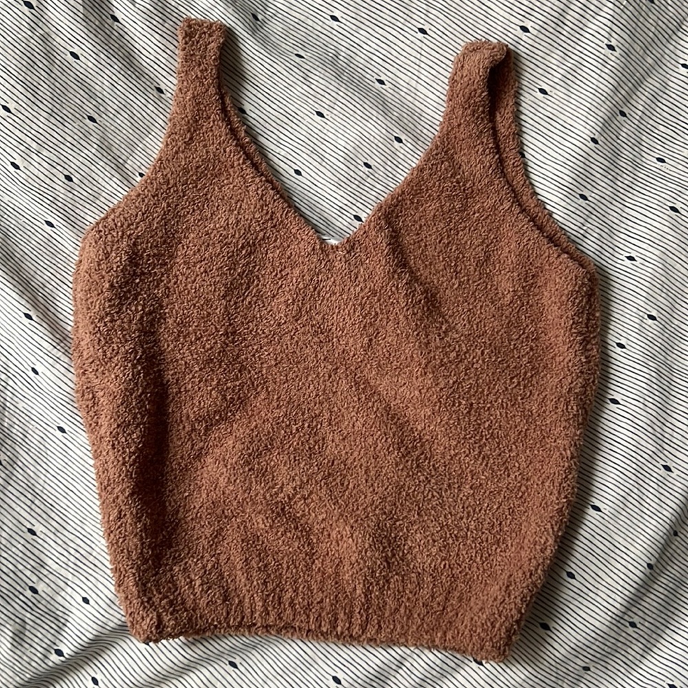 Fuzzy Tank Top